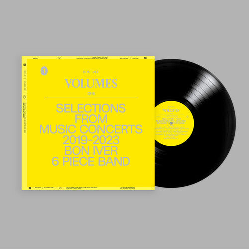 Bon Iver VOLUMES ONE SELECTIONS FROM MUSIC CONCERTS 2019-2023 New Vinyl LP