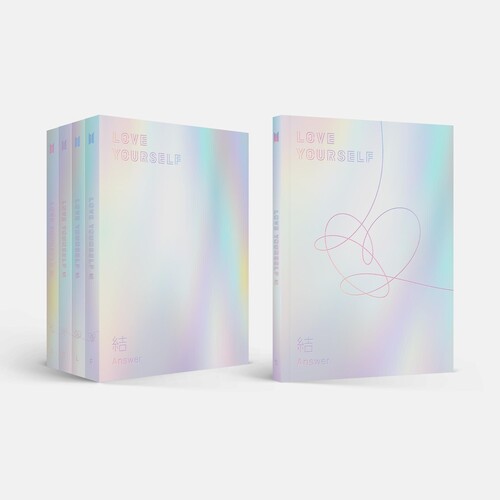 BTS Love Yourself: Answer (Random Cover) +116PG PHOTOBOOK, STICKERS+ New CD