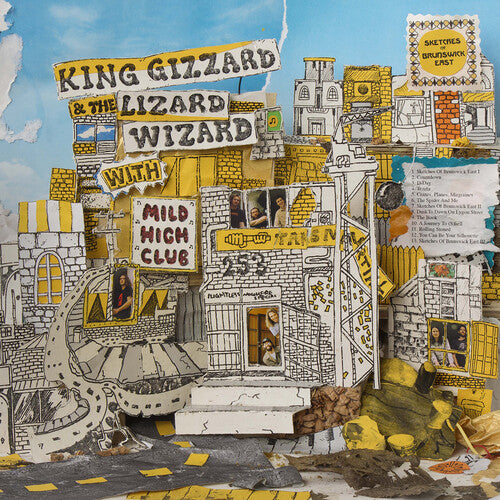 King Gizzard & The Lizard Wizard SKETCHES OF BRUNSWICK EAST New Colored Vinyl LP