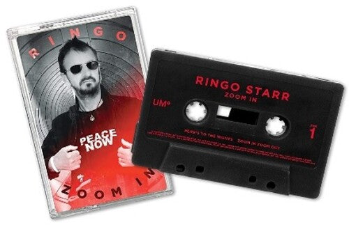 Ringo Starr ZOOM IN New Sealed Black Cassette Tape