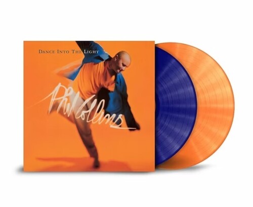 Phil Collins DANCE INTO THE LIGHT New Sealed Orange/Blue Colored Vinyl 2 LP --Best Seller