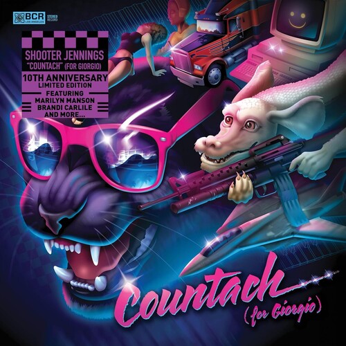 Shooter Jennings COUNTACH (FOR GIORGIO) 10th Anniversary NEW COLORED VINYL LP