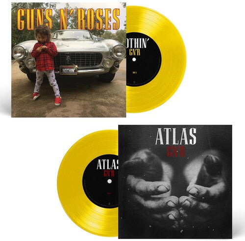 Guns N' Roses NOTHIN' / ATLAS New Limited Yellow Colored Vinyl 7" Single