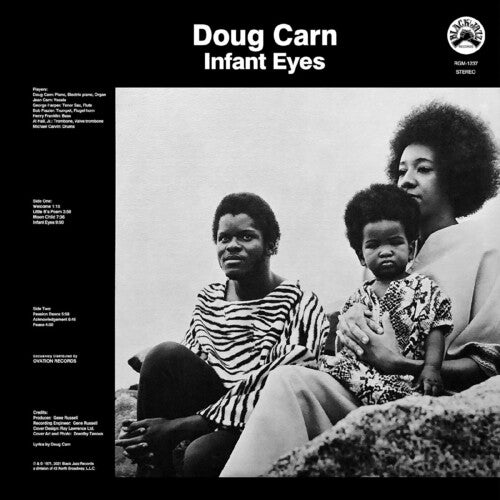 Doug Carn INFANT EYES New Sealed Blue/Black Swirl Colored Vinyl Record LP
