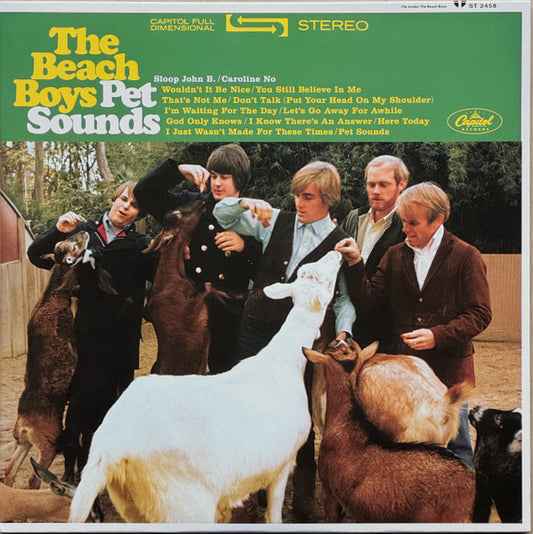 The Beach Boys PET SOUNDS (STEREO) New Limited Splatter Colored Vinyl Record LP