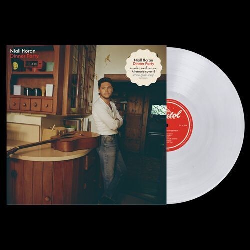 Niall Horan DINNER PARTY (ALT. COVER) New Sealed Limited Edition Clear Vinyl LP
