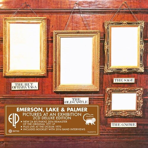 Emerson, Lake & Palmer PICTURES AT AN EXHIBITION: LIVE (DELUXE EDITION) New 2 CD