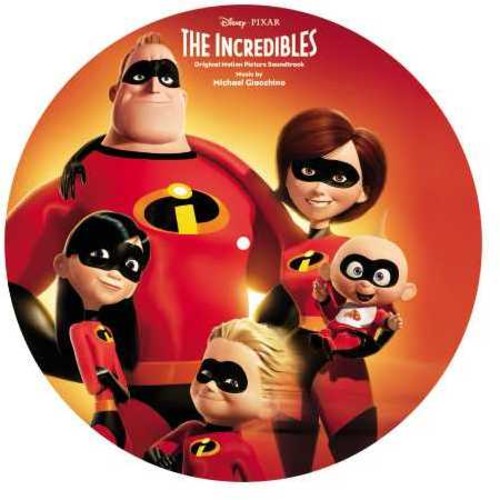 The Incredibles ORIGINAL MOVIE SOUNDTRACK New Vinyl Picture Disc LP