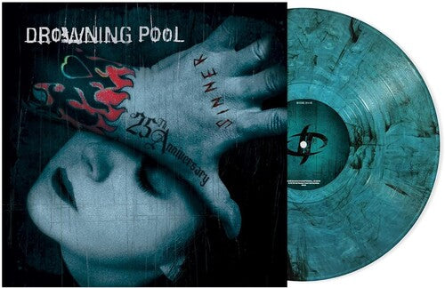 Drowning Pool SINNER Limited Edition NEW BLUE SMOKE COLORED VINYL RECORD LP