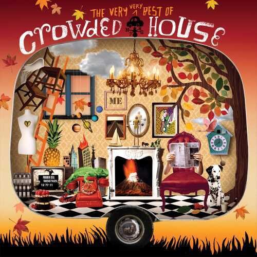 Crowded House VERY VERY BEST OF CROWDED HOUSE New Sealed Black Vinyl Record 2 LP