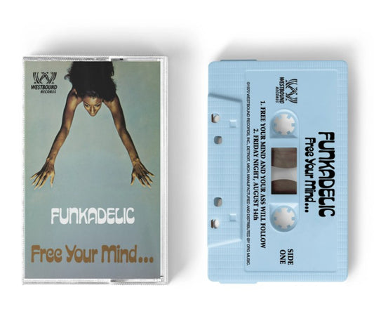 Funkadelic FREE YOUR MIND AND YOUR ASS WILL FOLLOW New Colored Cassette Tape