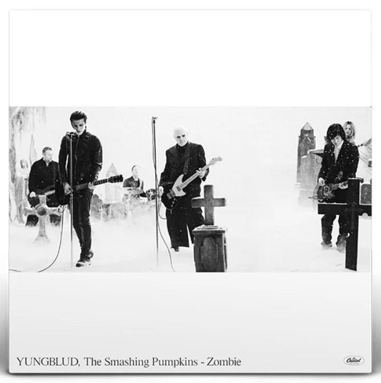 Yungblud / Smashing Pumpkins ZOMBIE New Limited Edition White Colored Vinyl 7"