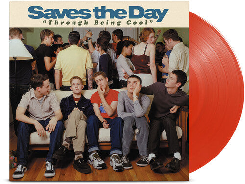 Saves The Day THROUGH BEING COOL New Sealed Flame Red Colored Vinyl Record LP