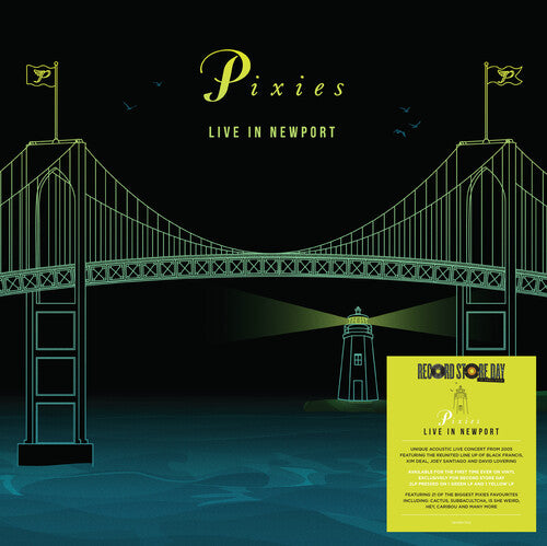 Pixies LIVE IN NEWPORT Limited Edition RSD 2026 New Sealed Colored Vinyl 2 LP