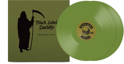 Black Label Society GRIMMEST HITS New Sealed Limited Green Colored Vinyl 2 LP