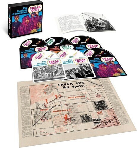 Frank Zappa FREAK OUT! Deluxe Edition NEW SEALED 5 CD + BLU-RAY BOX SET