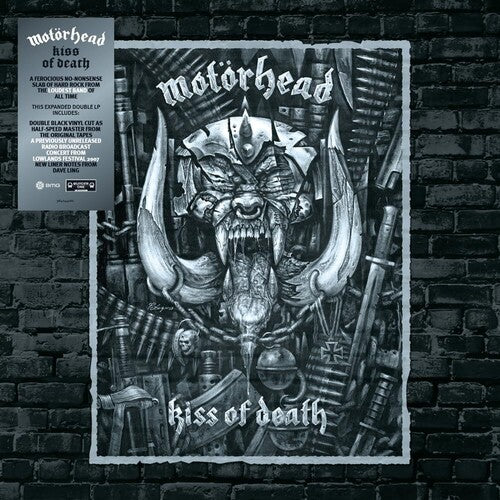 Motorhead KISS OF DEATH Half-Speed Mastered NEW SEALED BLACK VINYL RECORD LP