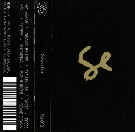Sylvan Esso SELF TITLED New Sealed Black Cassette Tape