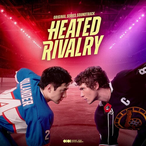 Heated Rivalry ORIGINAL SERIES SOUNDTRACK +2 Trading Cards, Poster NEW COLORED VINYL2 LP