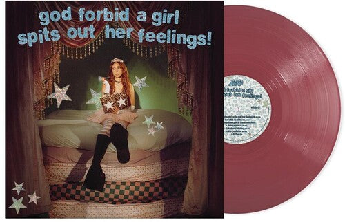 LoLo GOD FORBID A GIRL SPITS OUT HER FEELINGS! New Fruit Punch Colored Vinyl LP