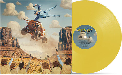 Oliver Tree COWBOY TEARS Limited Edition NEW SEALED YELLOW COLORED VINYL LP