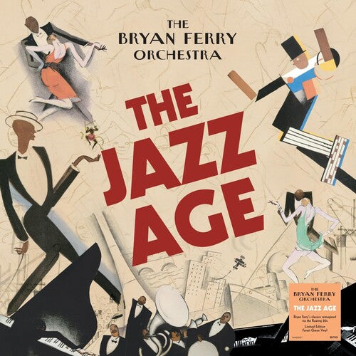 Bryan Ferry Orchestra THE JAZZ AGE New Limited Forest Green Colored Vinyl LP