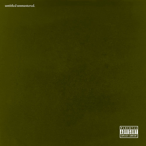 Kendrick Lamar UNTITLED UNMASTERED. New Sealed CD