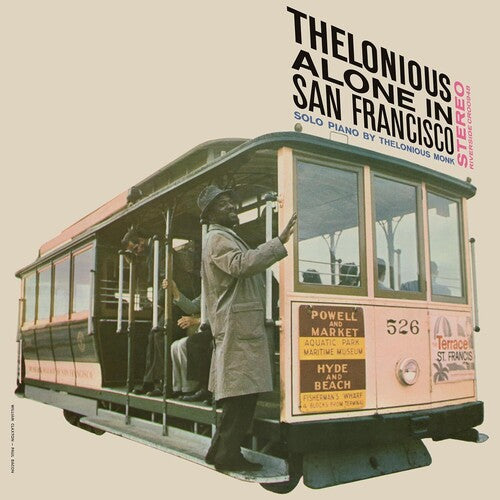 Thelonious Monk ALONE IN SAN FRANCISCO 180g ORIGINAL JAZZ CLASSICS New Vinyl LP