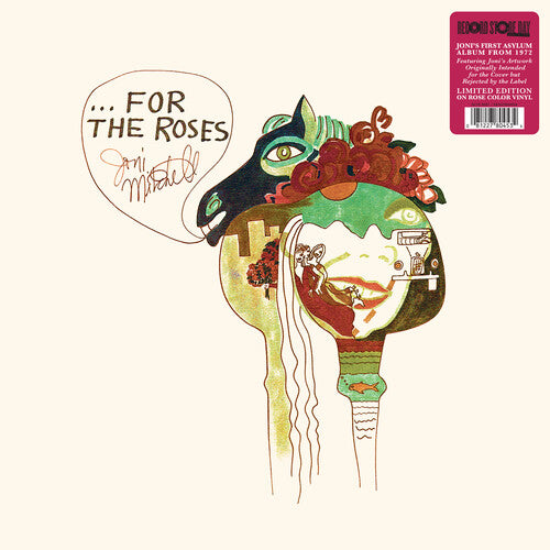 Joni Mitchell FOR THE ROSES Limited Edition RSD 2026 New Rose Colored Vinyl LP