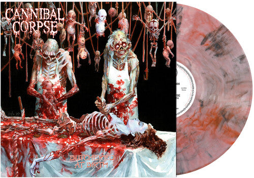 Cannibal Corpse BUTCHERED AT BIRTH Limited Edition NEW SEALED COLORED VINYL LP