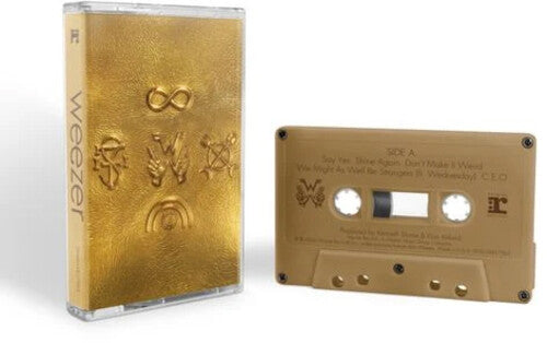 Weezer WEEZER (GOLD ALBUM) New Sealed Gold Colored Cassette Tape