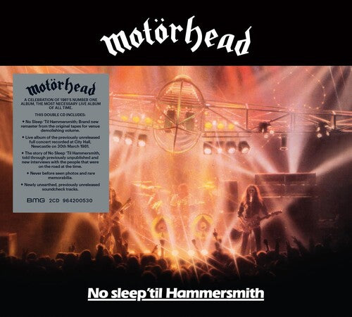 Motorhead NO SLEEP 'TIL HAMMERSMITH (DELUXE EDITION) New Sealed Remastered 2 CD