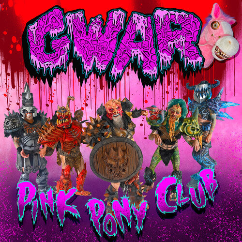 Gwar PINK PONY CLUB/WE'RE JUST GWAR New Limited Pink Colored Vinyl 7" Single