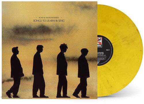 Echo & The Bunnymen SONGS TO LEARN & SING New Yellow/Black Colored Vinyl LP