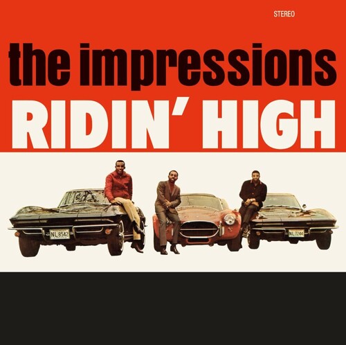 The Impressions RIDIN' HIGH New Sealed Black Vinyl Record LP