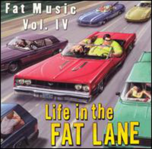 Fat Music Vol. IV: Life In The Fat Lane VARIOUS ARTISTS New Black Vinyl LP