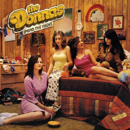 The Donnas SPEND THE NIGHT New Sealed Splatter Colored Vinyl Record LP