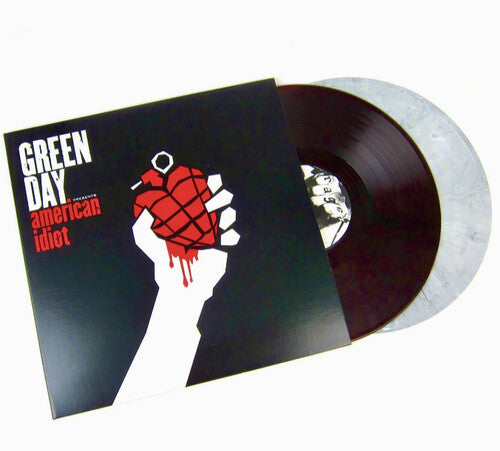 Green Day American Idiot RED SWIRL 2LP