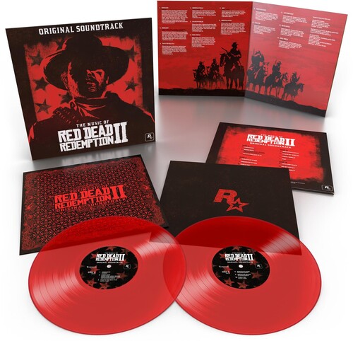 The Music Of Red Dead Redemption II GAME SOUNDTRACK New Red Colored Vinyl 2 LP