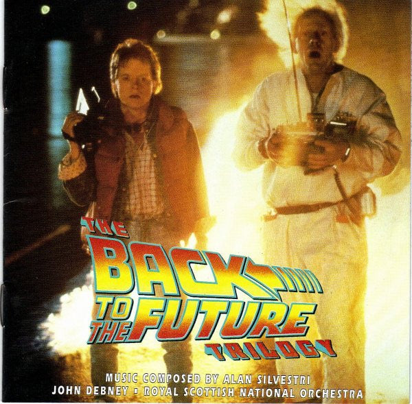 Back To The Future Trilogy ORIGINAL MOVIE SOUNDTRACK Alan Silvestri NEW CD