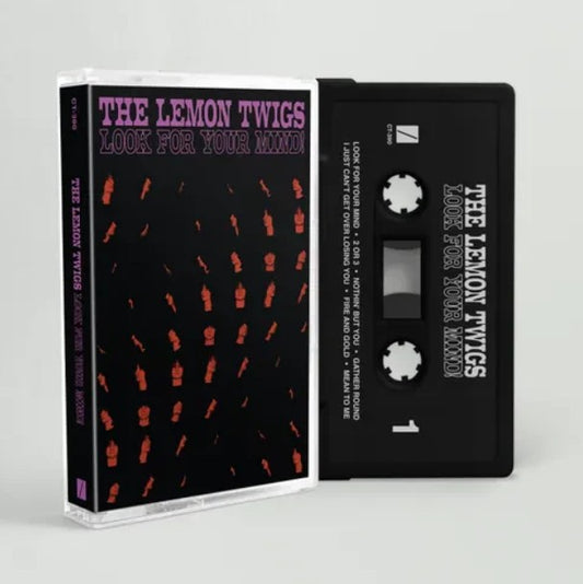 Lemon Twigs LOOK FOR YOUR MIND! New Sealed Black Cassette Tape