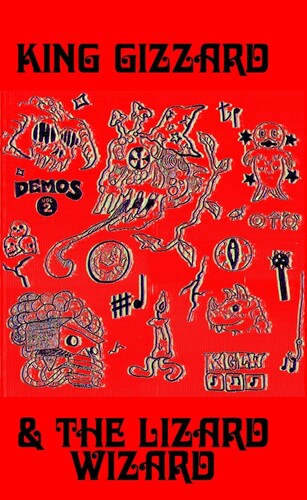 King Gizzard & The Lizard Wizard DEMOS VOL. 2 New Sealed Clear Cassette Tape