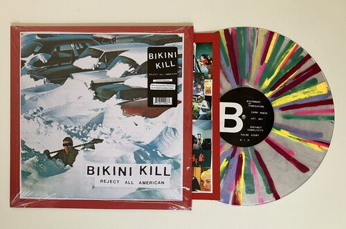 Bikini Kill REJECT ALL AMERICAN (SPLATTER) New Vinyl Limited Colored Record LP