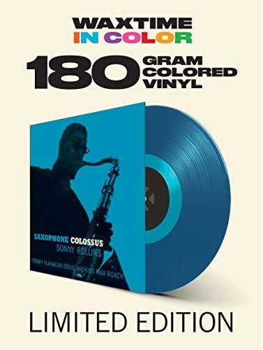Sonny Rollins SAXOPHONE COLOSSUS (950681) 180g New Sealed Blue Colored Vinyl LP