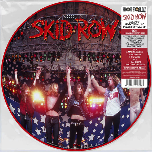 Skid Row LIVE AT MOSCOW MUSIC PEACE FEST RSD 2026 New Vinyl Picture Disc LP