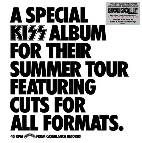 Kiss SPECIAL KISS TOUR ALBUM Limited Edition RSD 2026 New Colored Vinyl 12" EP