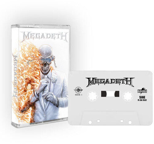 Megadeth SELF TITLED New Sealed White Cassette Tape