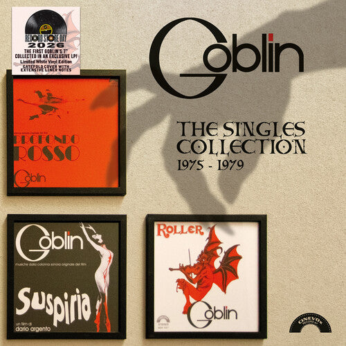 Goblin THE SINGLES COLLECTION 1975-1979 Limited RSD 2026 New White Vinyl LP