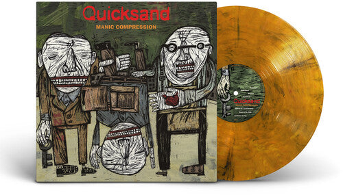 Quicksand MANIC COMPRESSION Remastered NEW LIMITED ORANGE COLORED VINYL LP