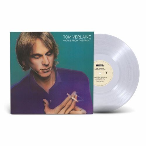 Tom Verlaine WORDS FROM THE FRONT Limited Edition NEW CLEAR VINYL RECORD LP